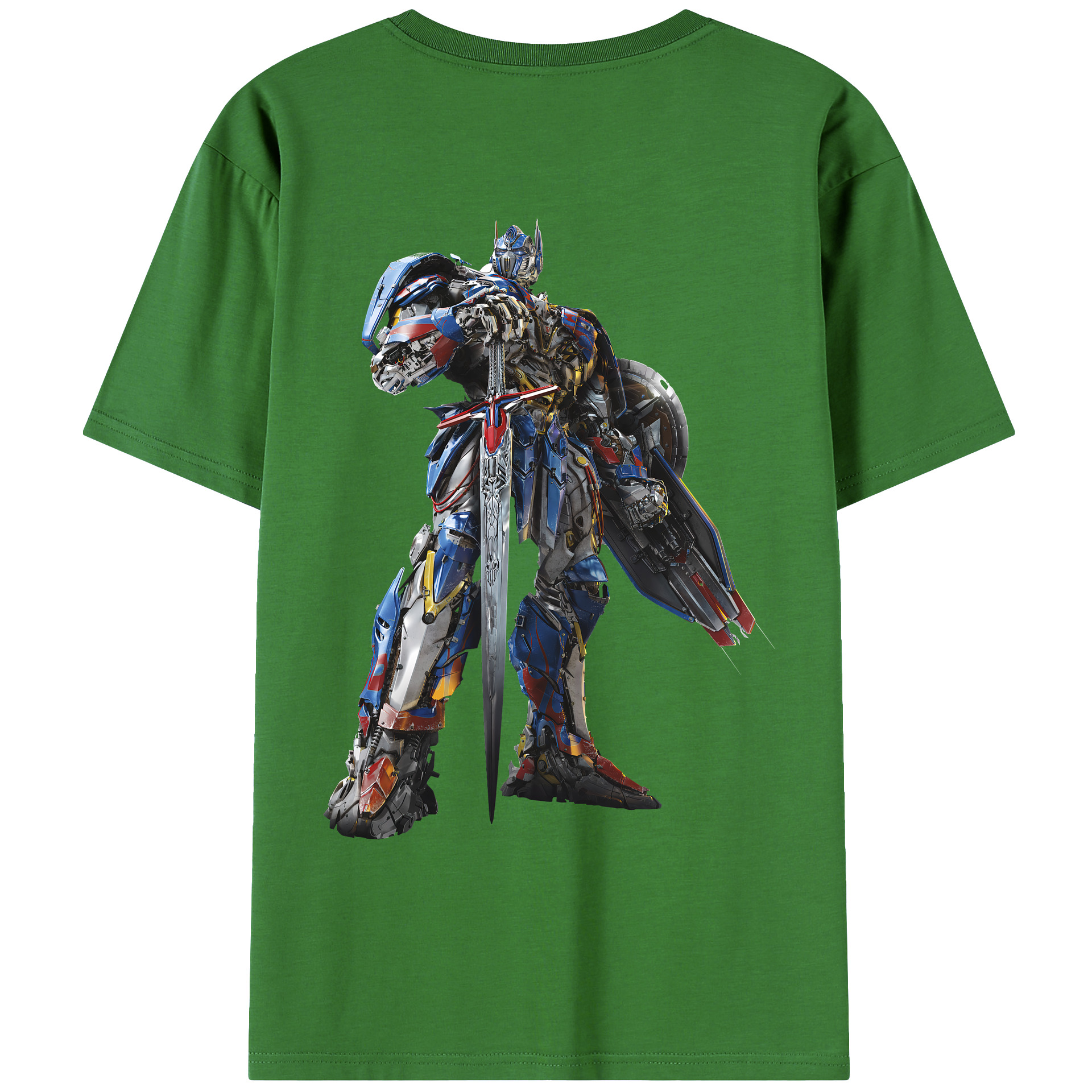（画像用） Transformers トランスフォーマー レディース半袖Tシャツ(バックプリント)